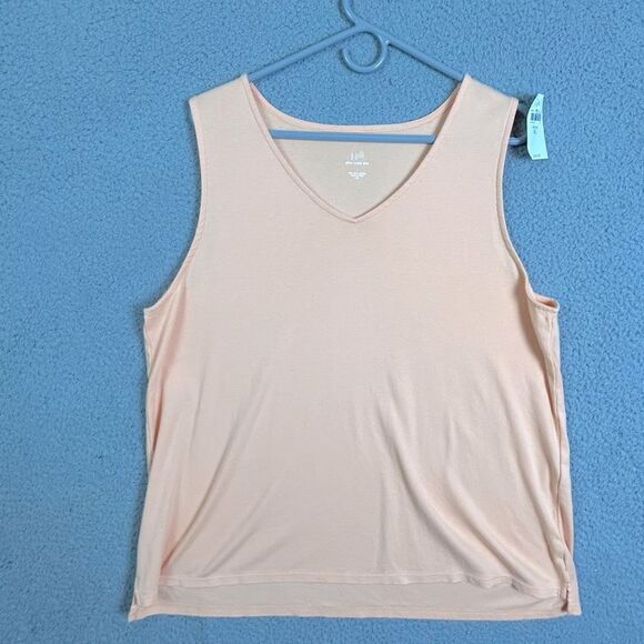 J Jill women’s Peach Sleeveless Top size XL - Picture 11 of 11
